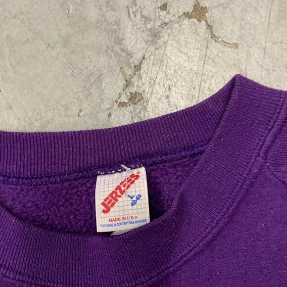 Vintage 90s car graphic Crewneck sweatshirt size large - Picture 4 of 5